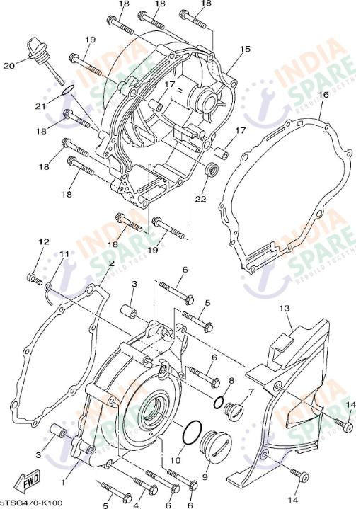 CRANKCASE COVER